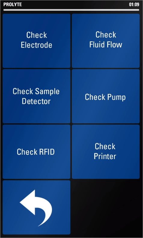 Prolyte® Electrolyte Analyzer Simple Search Function