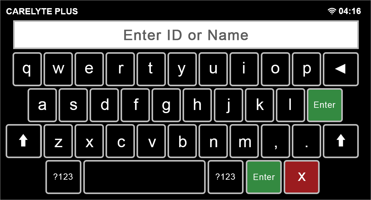 CareLyte<sup>®</sup> Plus Veterinary Diagnostics Search Screen