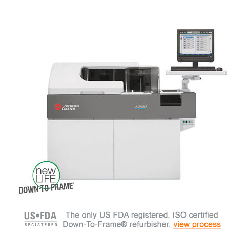 Beckman AU480 ISE Chemistry Analyzer